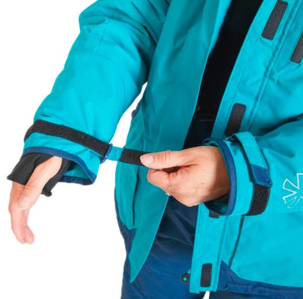 Костюм жіночий Norfin Women Snowflake 2 Блакитний - Зимовий -25°C