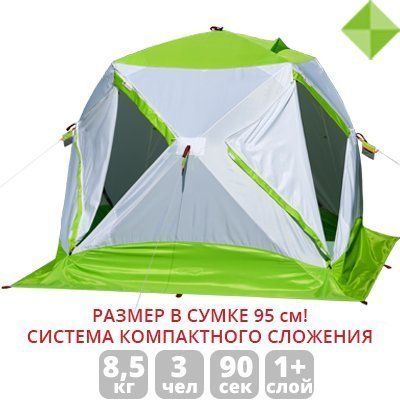 Намет зимовий ЛОТОС Куб 3 Компакт