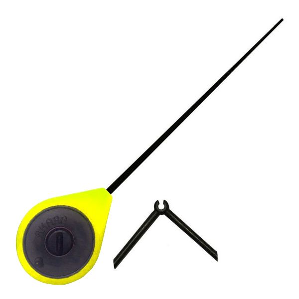 Вудка зимова AKARA LEGATO балалайка - Латвія - 23,5 см - Yellow